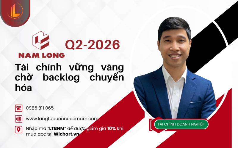 NLG Q2-2026: Tài chính vững vàng, chờ backlog chuyển hóa. NLG đã trải qua nửa đầu 2026 với KQKD khá  ...