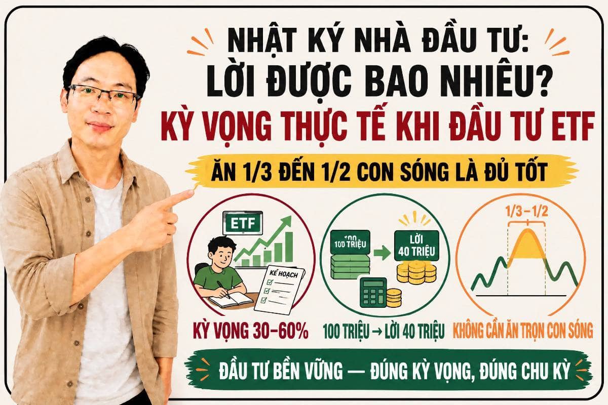 Nhật ký nhà đầu tư: Lời được bao nhiêu?