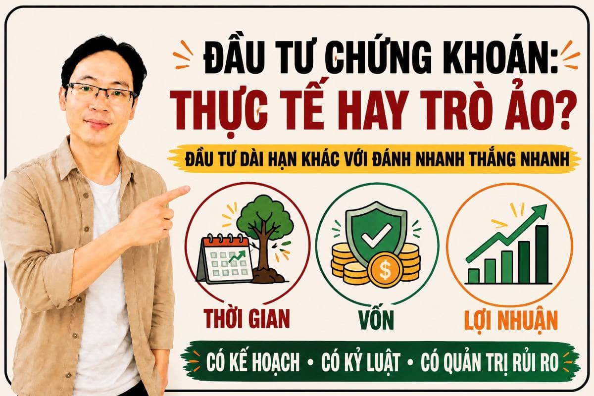 Đầu tư chứng khoán: Thực tế hay trò ảo?