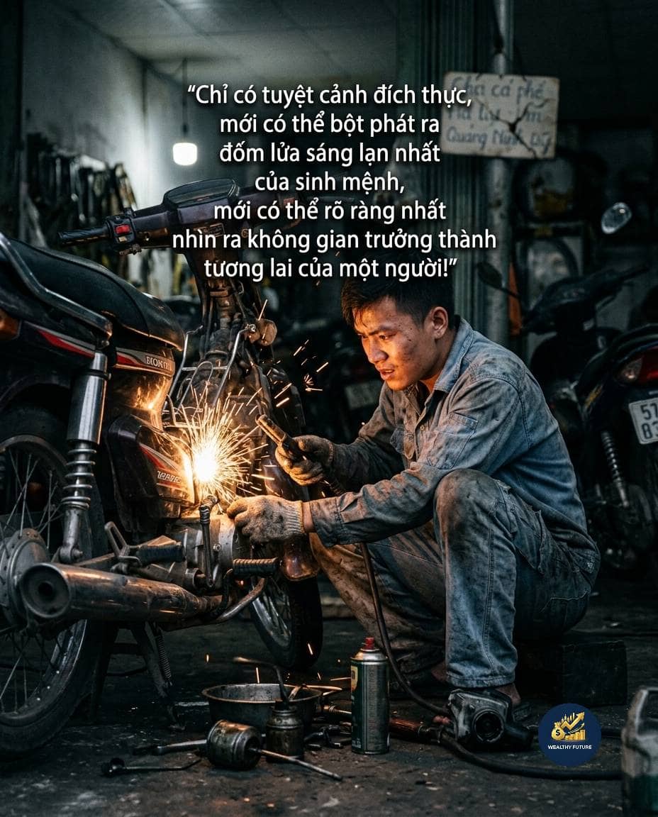 ĐỐM LỬA RỰC RỠ NHẤT NẰM Ở CUỐI BÓNG TỐI. ​Có một câu nói rất hay rằng: “Chỉ có tuyệt cảnh đích thực,  ...