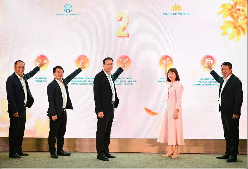 Vietnam Airlines đưa sắc thu Hà Nội đến gần du khách qua “Chạm Thu Hà Nội 2026”