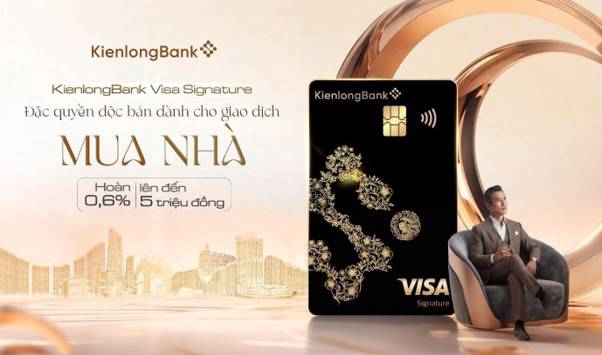 KienlongBank ra mắt Visa Signature: Đặc quyền độc bản, trải nghiệm tinh hoa. KienlongBank vừa ra mắt  ...