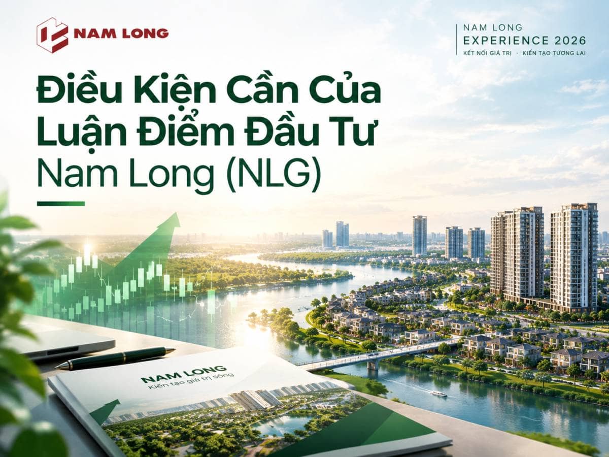 Nam Long Experience 2026 Và Sau Đó?. Cổ phiếu NLG đang giao dịch quanh mức P/B 0.9 lần, tiệm cận vùng  ...