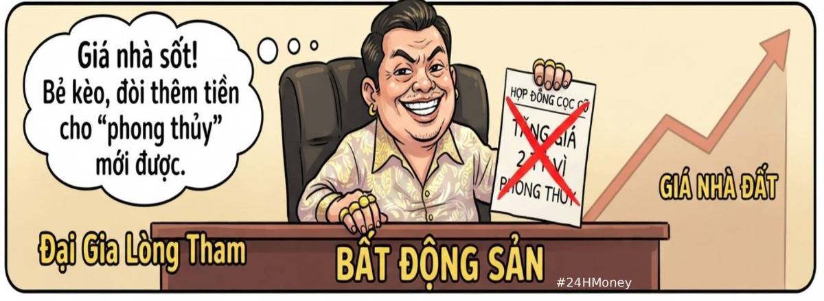 Bẻ kèo tăng giá sau cọc, ôm hận đền 2 tỷ: chuyện thật như đùa!