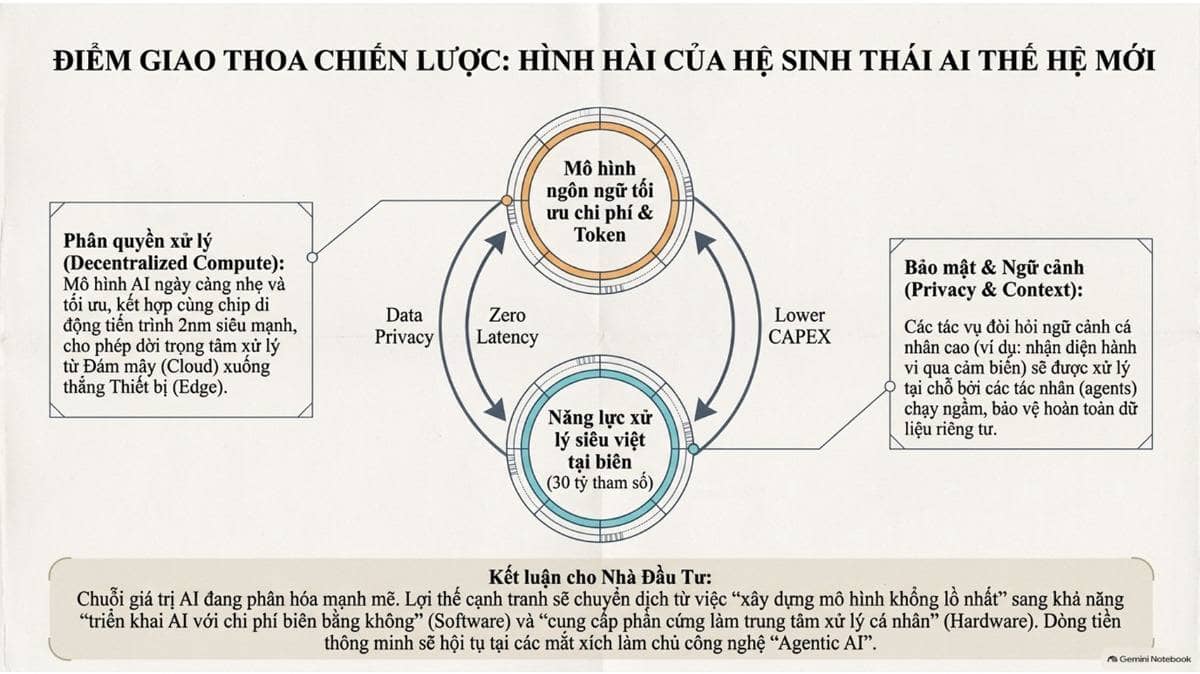 Cú chuyển mình của ngành AI: Cuộc chiến giá rẻ và kỷ nguyên Edge AI