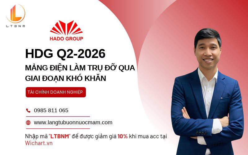 HDG Q2-2026: Mảng điện làm trụ đỡ qua giai đoạn khó khăn. Trong bối cảnh BĐS gặp khó khăn, HDG vẫn còn  ...