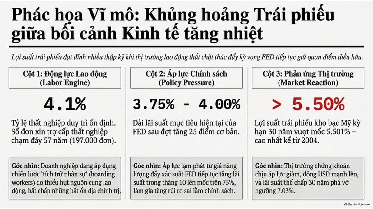 Thị trường lao động Mỹ tiếp tục duy trì sức mạnh vượt kỳ vọng