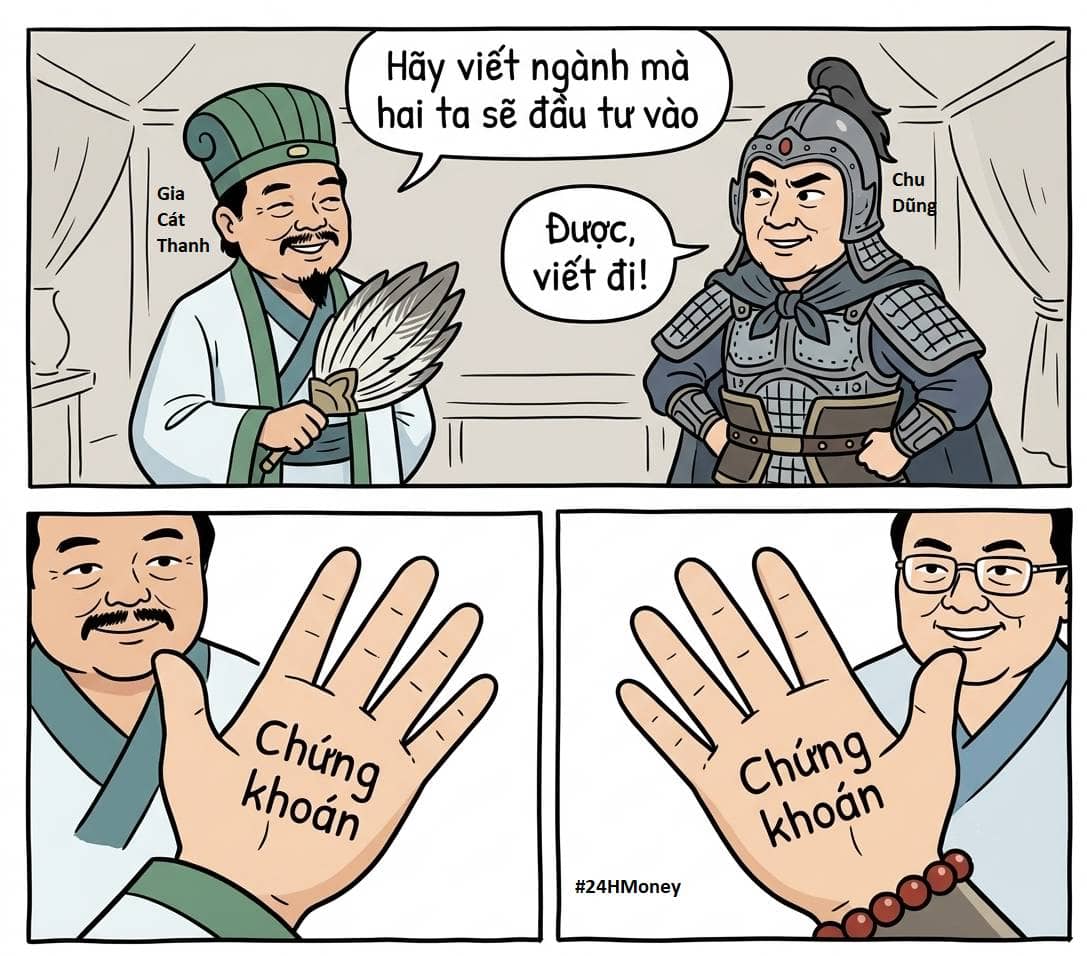 Nghe nói Tân Hiệp Phát và Tân Hoàng Minh sắp đổ hàng ngàn tỷ vào các công ty chứng khoán. Trận Xích Bích trên Vn-index sắp được tái hiện?