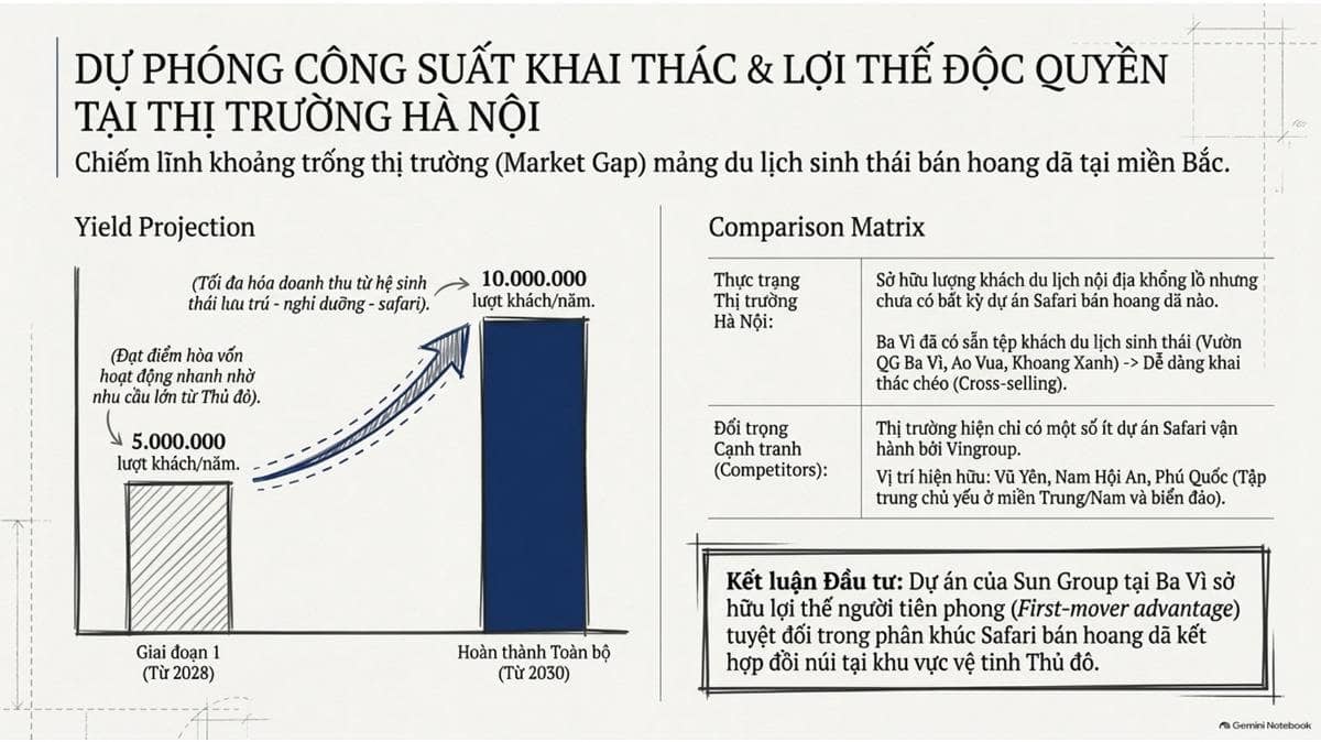Sun Group đề xuất dự án quần thể du lịch sinh thái Ba Vì có vườn thú safari 10.000 tỷ