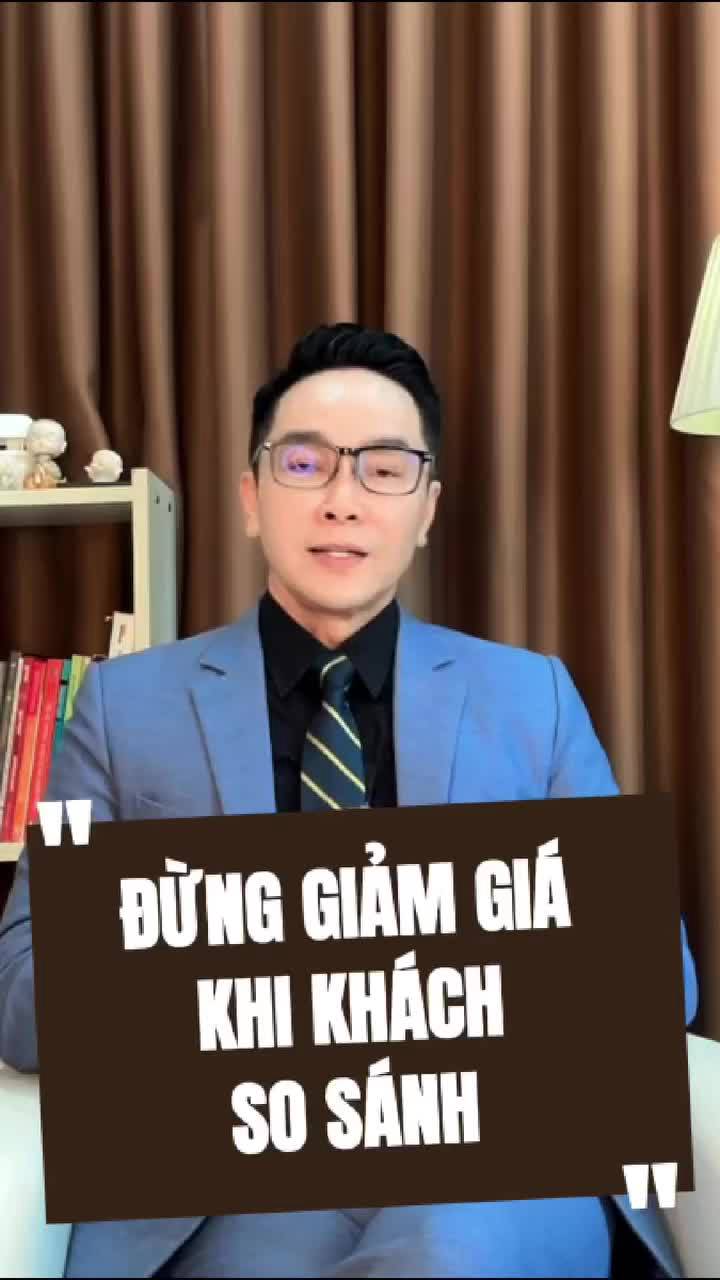 Đừng giảm giá khi khách so sánh