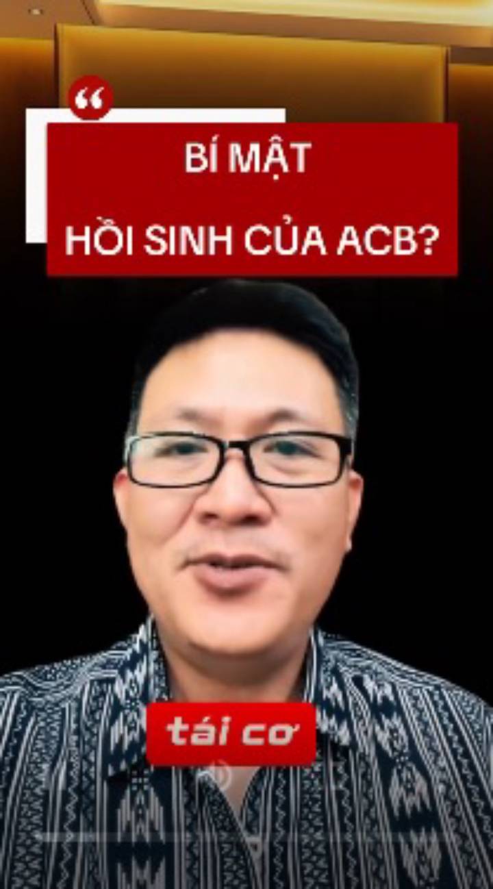 Nhiều người nghĩ ACB đã hết thời