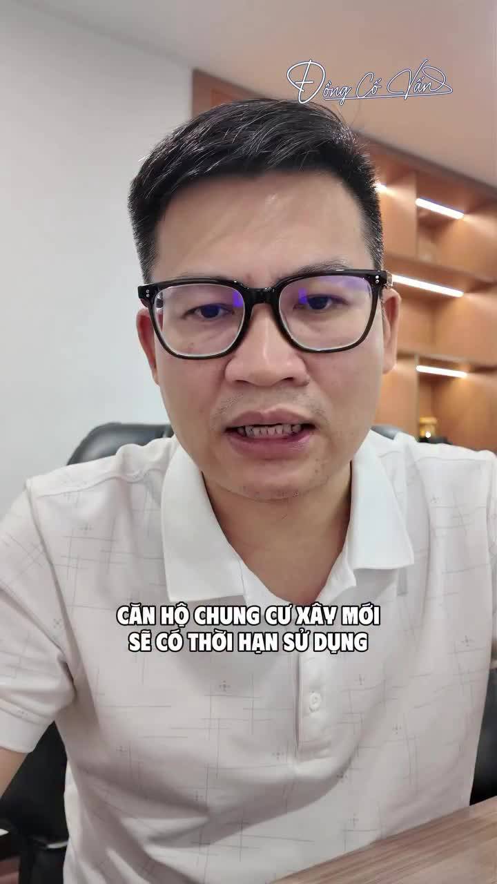 Căn hộ chung cư xây mới sẽ có thời hạn sử dụng!