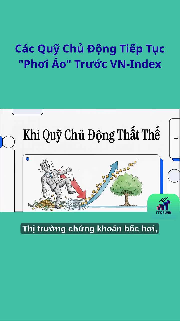 Các quỹ đầu tư tiếp tục "phơi áo" trước VN-Index

7 tháng đầu năm, hơn 85% quỹ chủ động lớn tại Việt Nam ghi nhận hiệu suất kém hơn chỉ số chung. 

Nếu bạn nghĩ việc các quỹ đầu tư lớn thua chỉ số VN-Index chỉ là câu chuyện ngắn hạn mang tính cục bộ, thì dữ liệu toàn cầu sẽ khiến bạn phải thay đổi góc nhìn. 
- 79% tổng số quỹ tương hỗ chủ động danh mục cổ phiếu lớn tại Mỹ thất bại trước S&P 500. 
- Trong dài hạn (15 năm): Có tới 93,6% các quỹ cổ phiếu lớn tụt lại phía sau chỉ số tham chiếu.