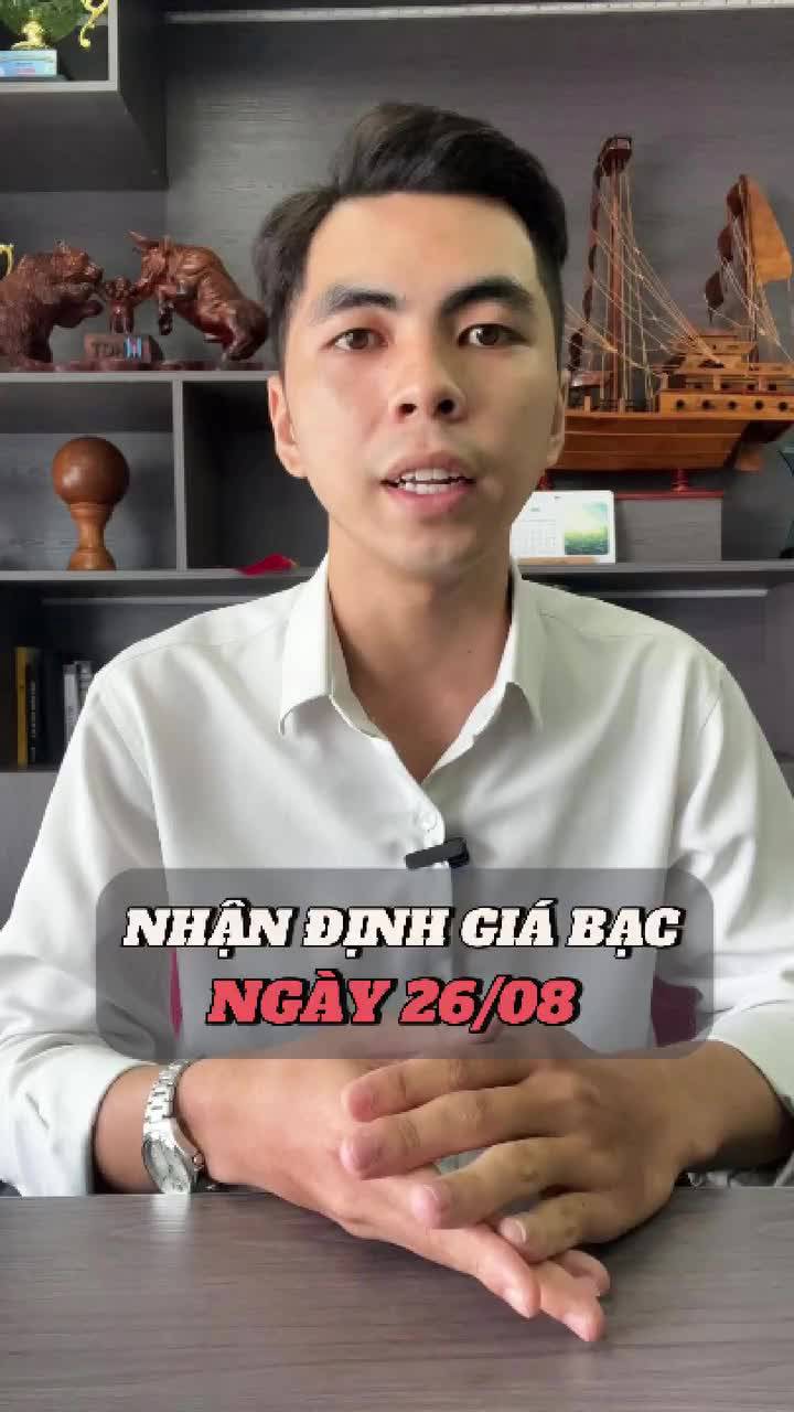 NHẬN ĐỊNH GIÁ BẠC HÔM NAY (26/08)
#bac #giabac #bacphaisinh #silver #hanghoaphaisinh #hct #mxv