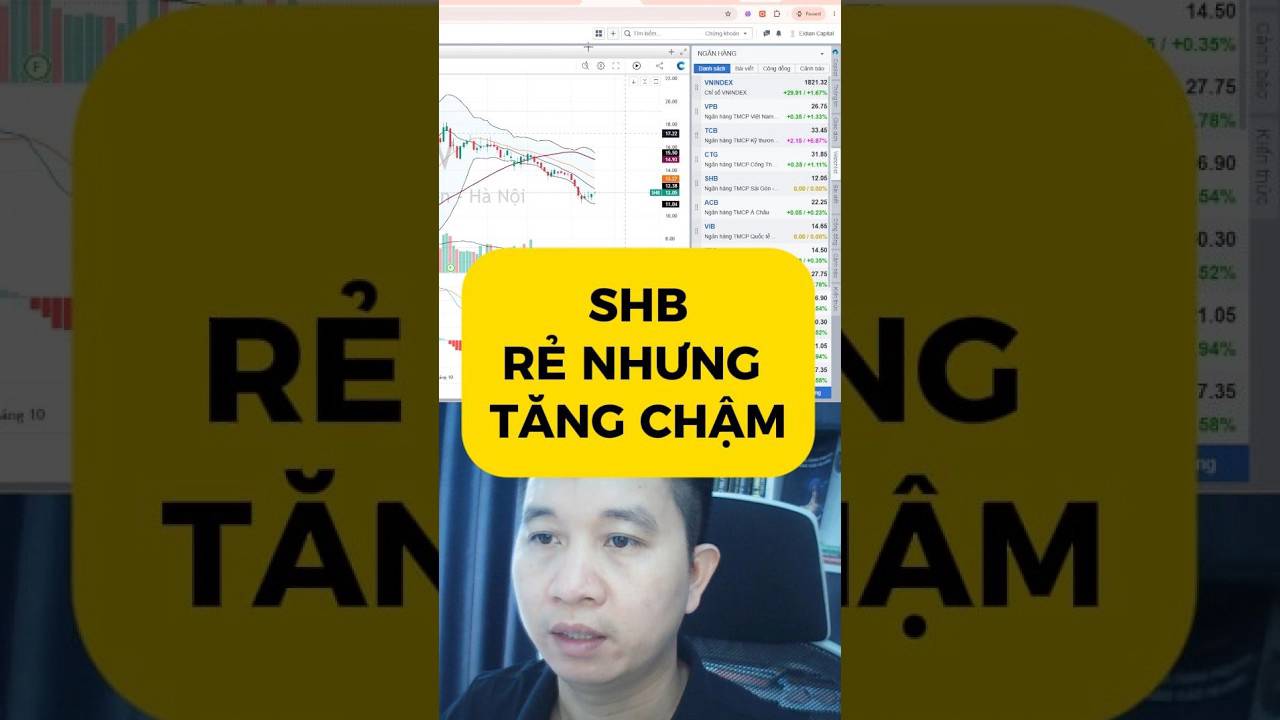 SHB - RẺ NHƯNG TĂNG CHẬM
#YOURWATCHLIST #chungkhoanmoingay  #chứngkhoán #diemxoaychieu 
#chungkhoanmoingay  #chứngkhoán #diemxoaychieu  #dautu  #tichsancophieu #thanhkhoan #taichinh  #batdongsan  #kinhtevietnam  #thep  #hpg  #cophieuhpg  #vic  #thuequan  #trump #hoaphat #mbbank #vpbanks #vpx #tcx #btc #ethereum #ssi #shs #vix #vnm #vinamilk #vci  
🔗 Nhận tư vấn danh mục đầu tư
ZALO - Mr Hải 0914432592 và tham gia ngay nhóm cộng đồng 