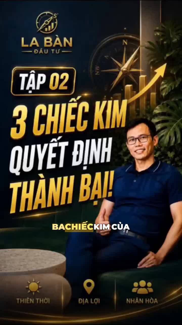 2. 3 CHIẾC KIM QUYẾT ĐỊNH THÀNH BẠI
#vnindex #chungkhoanducle #labandautu #dautu
