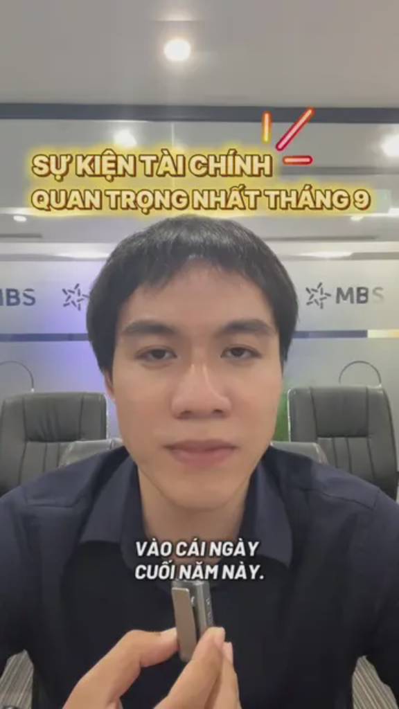 SỰ KIỆN TÀI CHÍNH QUAN TRỌNG NHẤT THÁNG 9 🗓️ #langtubuonnuocmam #chungkhoan #taichinh #cophieu #dautu 
