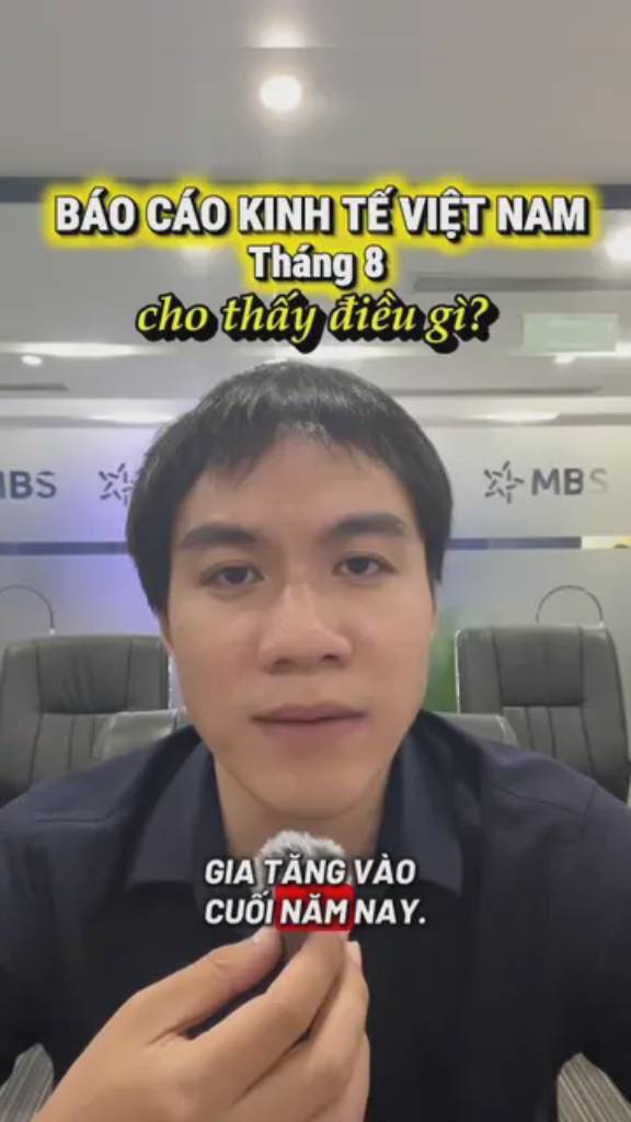 Báo cáo kinh tế Việt Nam tháng 8 cho thấy điều gì?