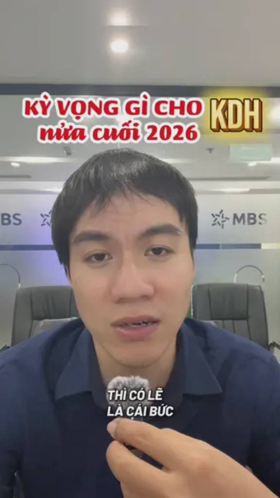 Kỳ vọng gì cho cổ phiếu KDH nửa cuối 2026? #langtubuonnuocmam #chungkhoan #cophieu #KDH #khangdien 