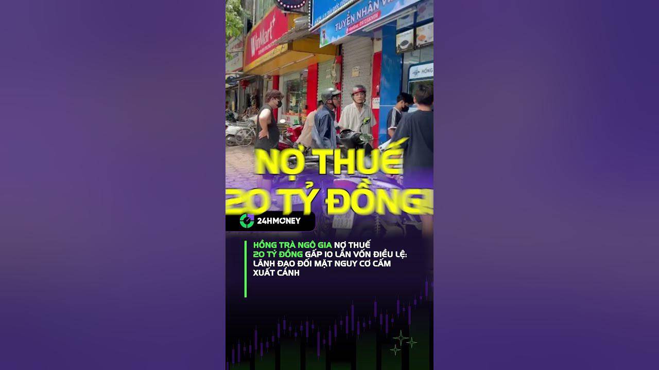 Hồng Trà Ngô Gia trước nguy cơ bị cưỡng chế thuế sau giai đoạn bùng nổ mô hình nhượng quyền xe đẩy