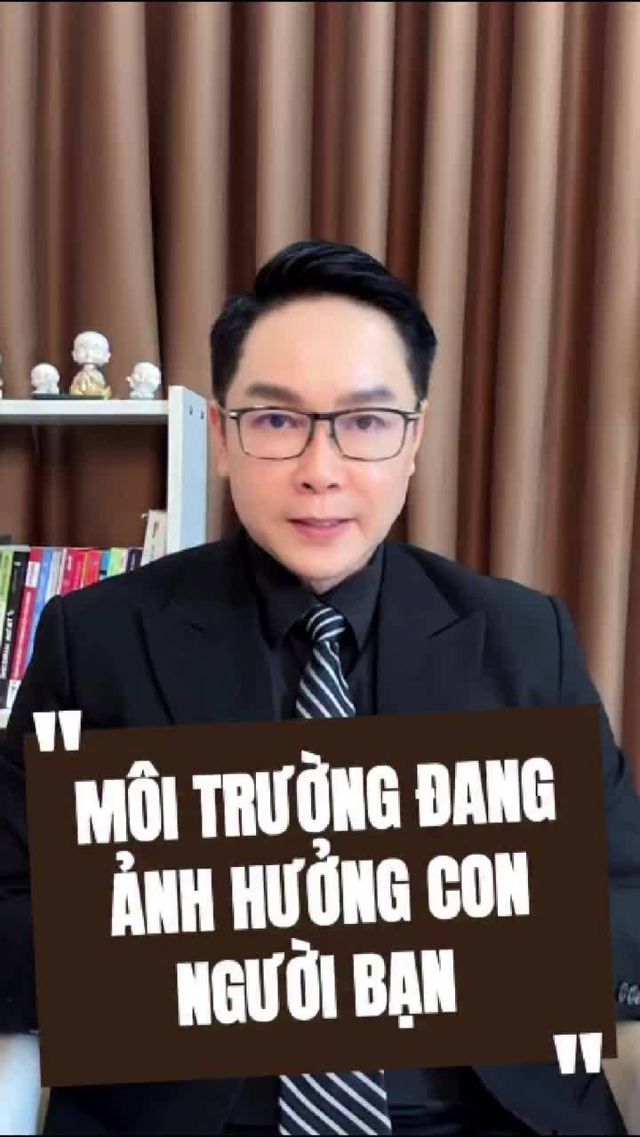 Chọn người mà chơi, vì môi trường đang âm thầm viết lại con người bạn