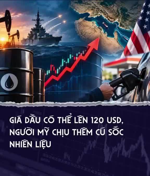 💥 GIÁ DẦU CÓ THỂ TĂNG LÊN 120 USD