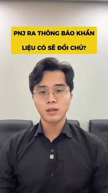 PNJ ra thông báo khẩn, liệu sẽ có sự đổi chủ?