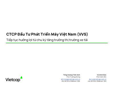 VVS: Báo cáo cập nhật 05/10/2026