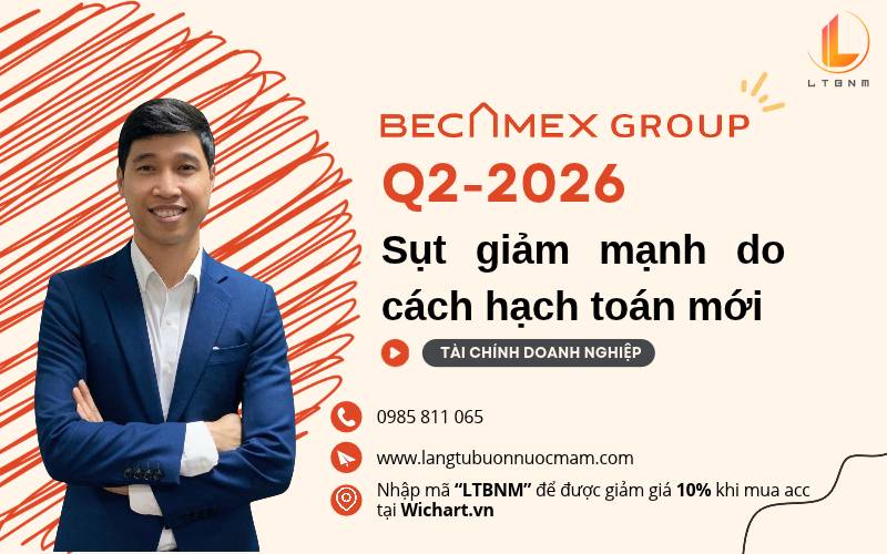 BCM Q2-2026: Sụt giảm mạnh do cách hạch toán mới