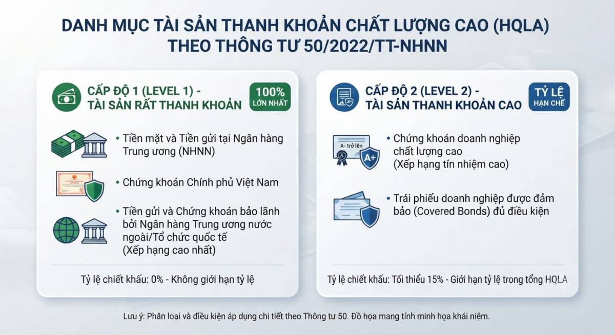 Basel III tại Việt Nam (Phần 2): Từ Thông tư 14 - “Bộ đệm Vốn” đến Thông tư 50 - “Thanh Khoản”. Ở bài  ...