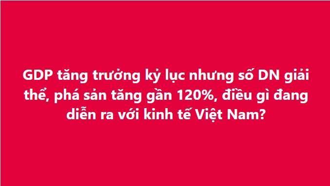 Giải thể doanh nghiệp tăng mạnh: Đọc kỹ để bớt lo