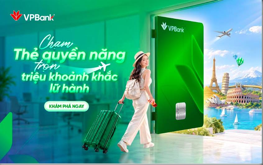 Một tấm thẻ, kết nối triệu khoảnh khắc trải nghiệm cùng VPBank
