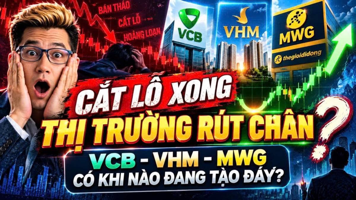 https://youtu.be/N96wDFzLW08. Chứng khoán hôm nay: Chán nản cắt lỗ xong thị trường rút chân, VCB VHM  ...