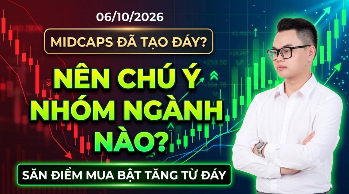 MIDCAP ĐẢO CHIỀU NGOẠN MỤC TỪ VÙNG SIÊU ĐÁY: ĐÃ CHÍNH THỨC TẠO ĐÁY HAY CHỈ LÀ BẪY HỒI KỸ THUẬT?. Một  ...