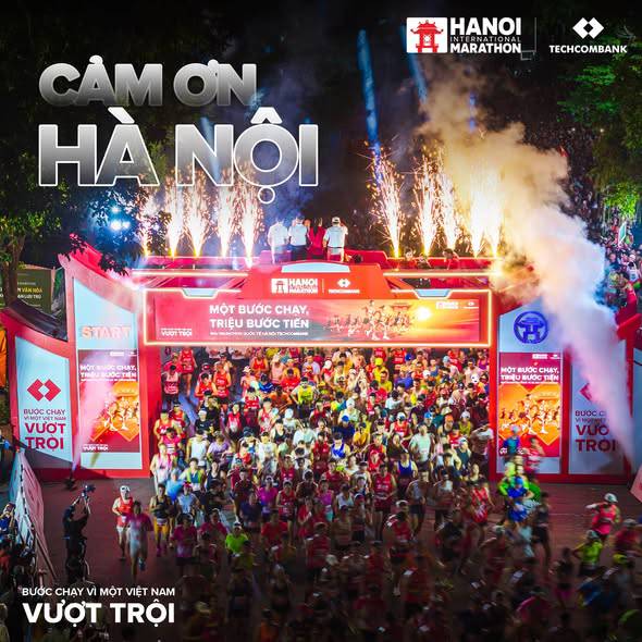 Cảm ơn Hà Nội đã cùng nhau tạo lên triệu bước tiến!