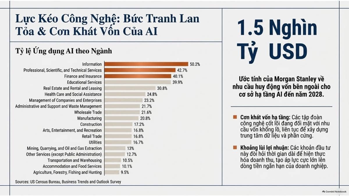 Lo ngại cơn khát vốn của AI
