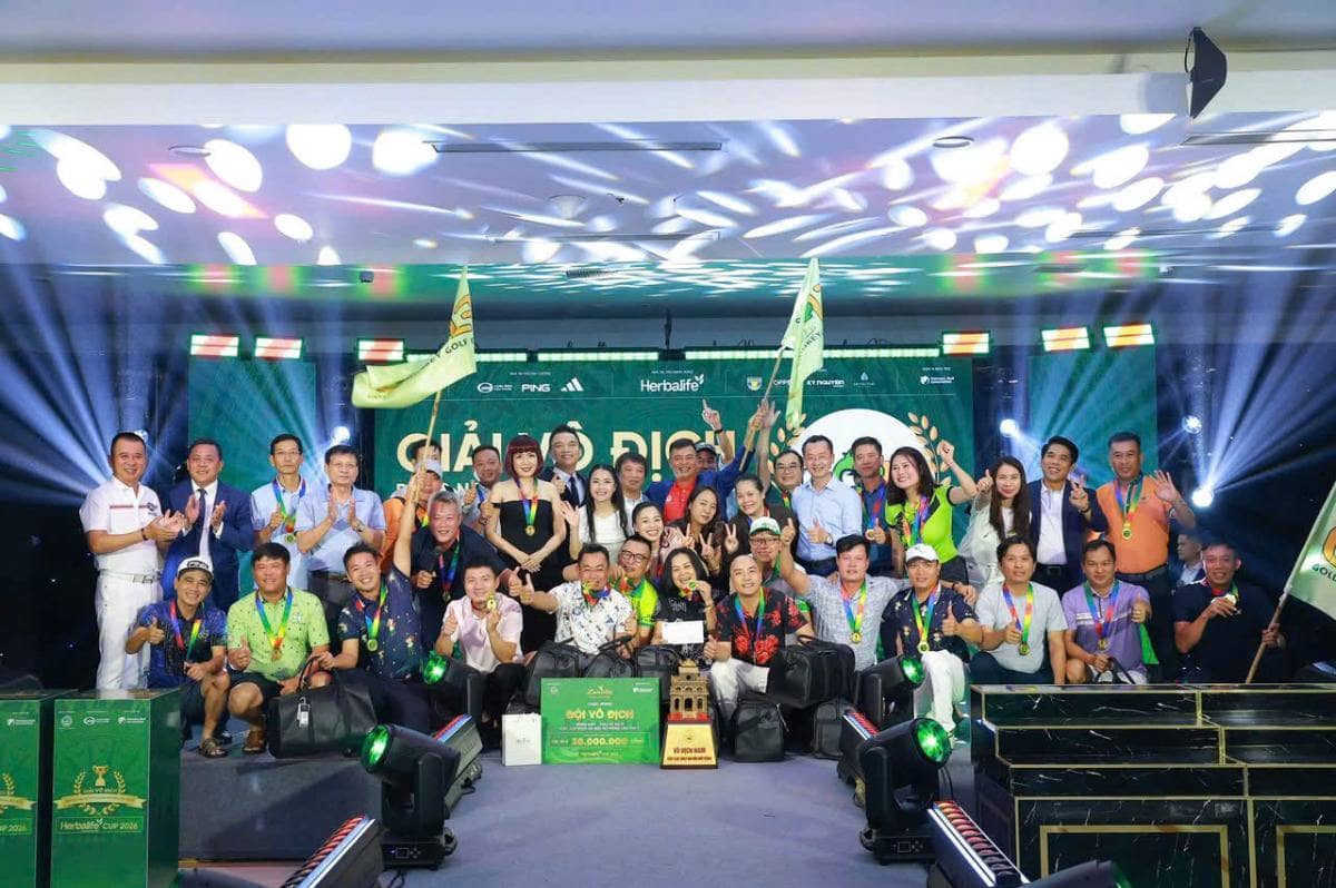 CLB GOLF KHỈ VÀNG VÔ ĐỊCH BẢNG NAM, CLB GOLF G80++ VÔ ĐỊCH BẢNG NỮ TẠI GIẢI VÔ ĐỊCH CÁC CÂU LẠC BỘ GOLF  ...