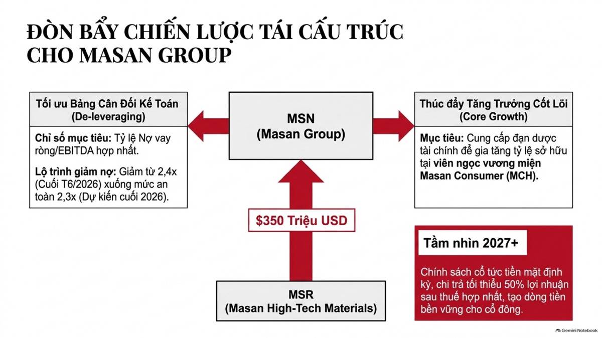 MSR kích hoạt dòng tiền lớn cho Masan Group?