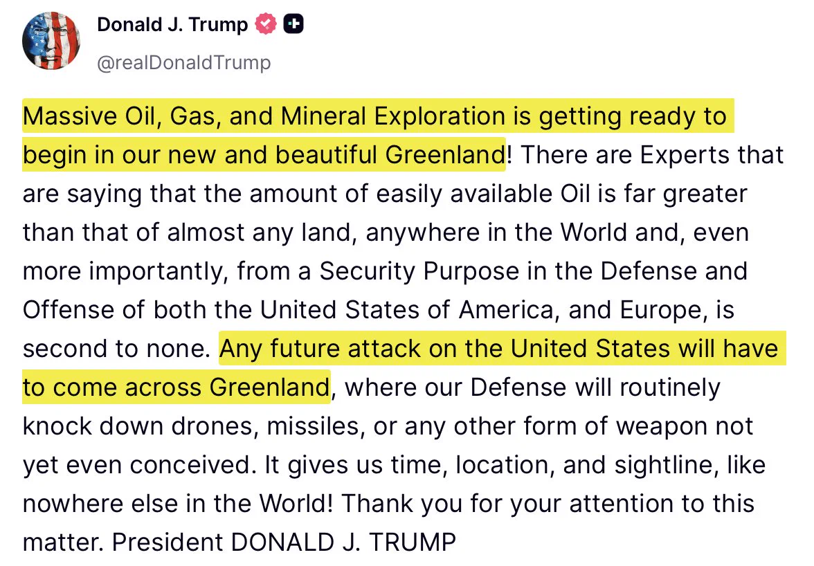 TIN NÓNG: 🇺🇸 Tổng thống Trump cho biết việc khai thác dầu, khí đốt và khoáng sản quy mô lớn chuẩn  ...