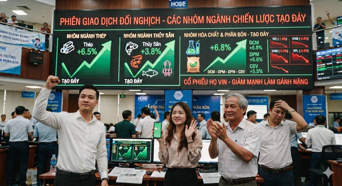 Ồ thật bất ngờ, nhóm sản xuất đã tạo đáy 