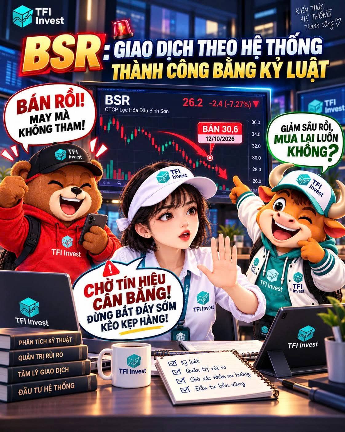 💡 BÀI HỌC TỪ BSR:. 1. Hệ thống báo BÁN quanh 30,6 - ngày 12/10. Kỷ luật hạ tỷ trọng để bảo toàn thành  ...
