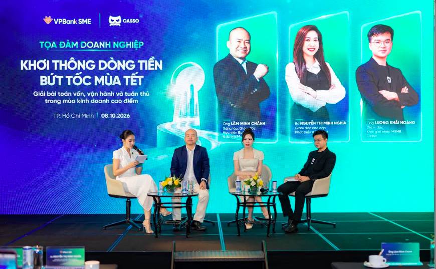 Từ hóa đơn đến dòng tiền: Cách VPBank SME giải bài toán vốn cho doanh nghiệp nhỏ
