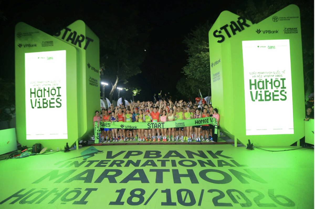 VPBank Hanoi International Marathon 2026 - Khi thể thao trở thành nhịp cầu kết nối cộng đồng