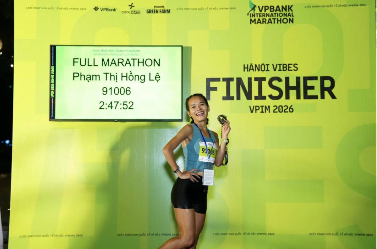 VPBank Hanoi International Marathon 2026 khẳng định dấu ấn riêng qua ngôn ngữ thiết kế hiện đại