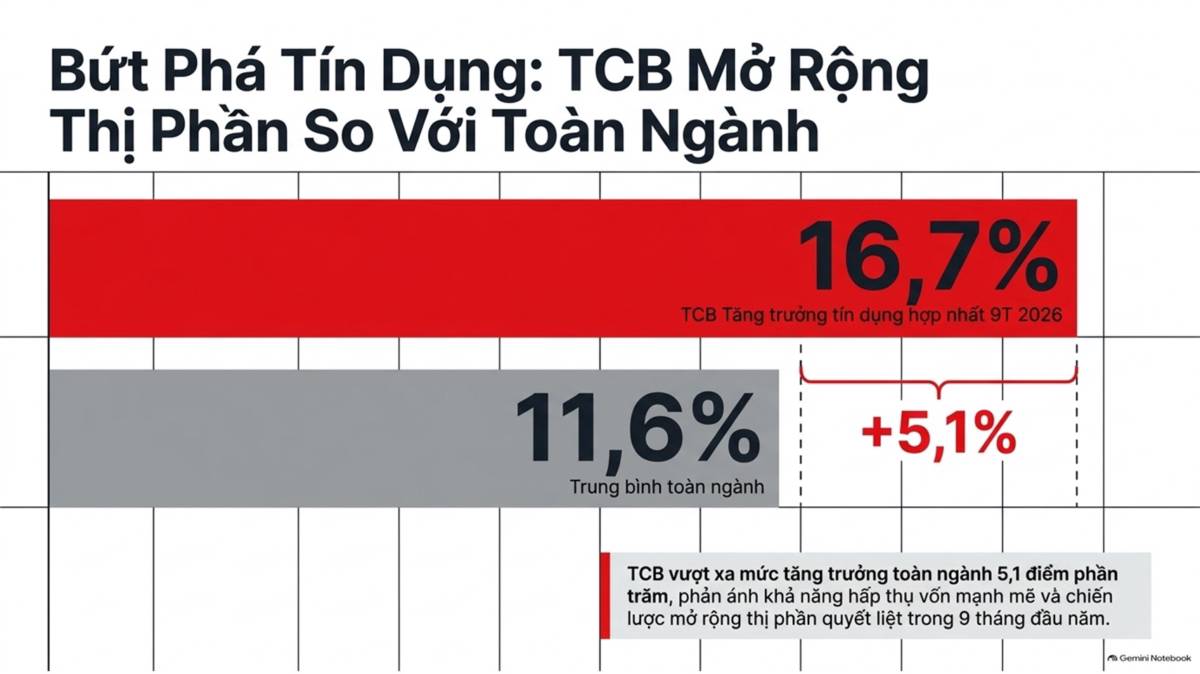 TCB - Báo cáo KQKD 9T 2026