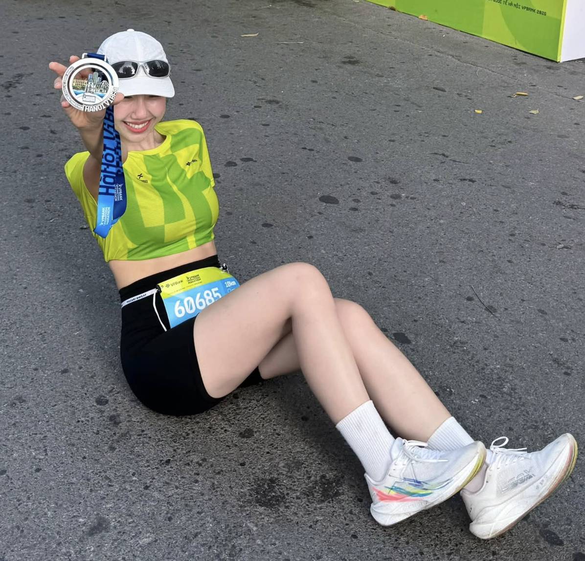Những “bóng hồng” chiếm spotlight tại VPBank Hanoi International Marathon 2026