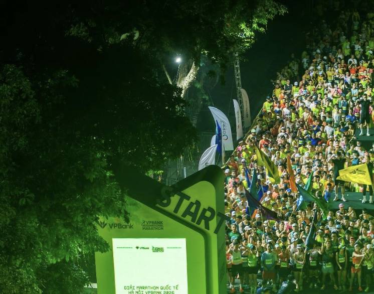 VPBank Hanoi International Marathon 2026 khẳng định dấu ấn riêng qua ngôn ngữ thiết kế hiện đại