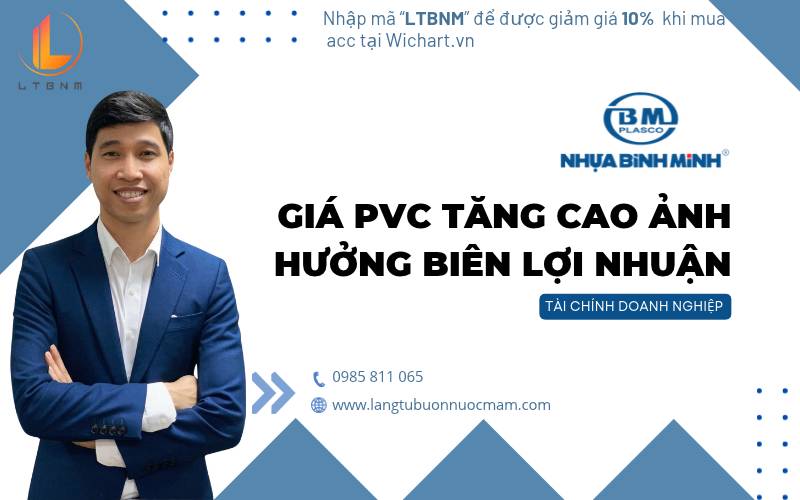 BMP: Giá PVC tăng cao ảnh hưởng biên lợi nhuận