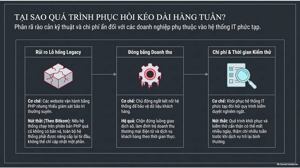 Cuộc khủng hoảng bảo mật PHP: Rủi ro gián đoạn hệ thống toàn cầu