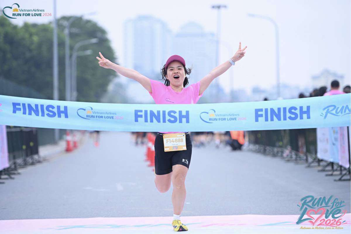 Run For Love 2026: Điểm hẹn của những bước chạy yêu thương trong hành trình “Chạm Thu Hà Nội” 